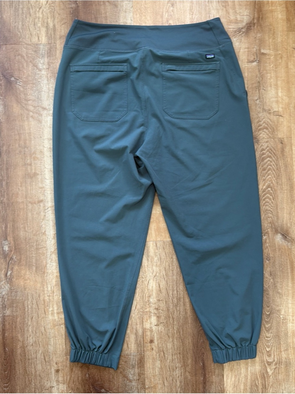 Patagonia Active Joggers Womens Large Gray Happy Hike Studio Pants Hiking - Picture 9 of 9